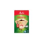 Melitta Filtre à café arôme '1x4', marron nature