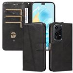 Étui Portefeuille En Cuir PU Pour Honor 200 Lite - Avec Rabat, Support Réglable, 3 Emplacements Cartes, Fermeture Magnétique