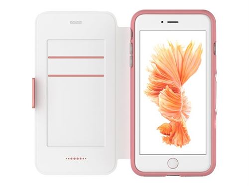 Gear4 D3O Oxford - Flip cover voor mobiele telefoon - D3O - rosegoud - voor Apple iPhone 7 Plus