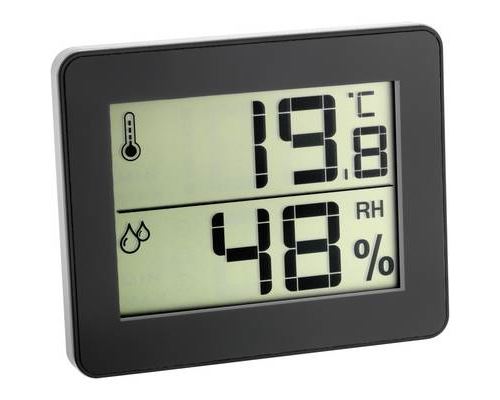 Tfa Noir Thermo-Hygromètre Dostmann 30.5027.01