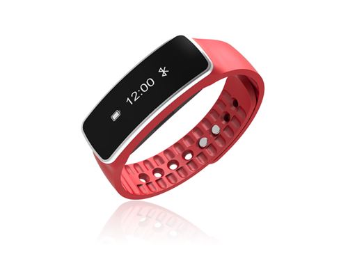 Bracelet Inkasus connecté sport Inkasus - Edition Discovery - rouge