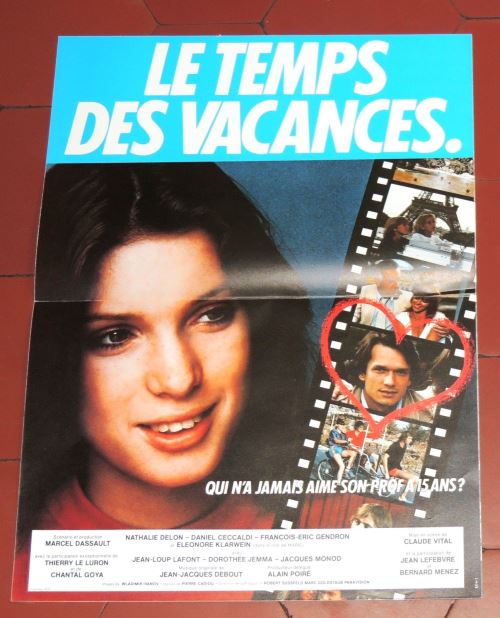 Le Temps des Vacances - 1979 - Bathalie Delon - AFFICHE