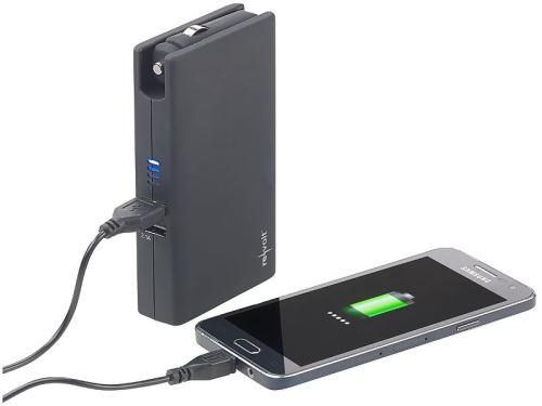 Batterie d'appoint 5000mAh rechargeable sur prise allume-cigare et murale