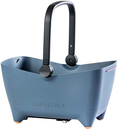 Panier de vélo pour chien Basil Buddy - denim délavé