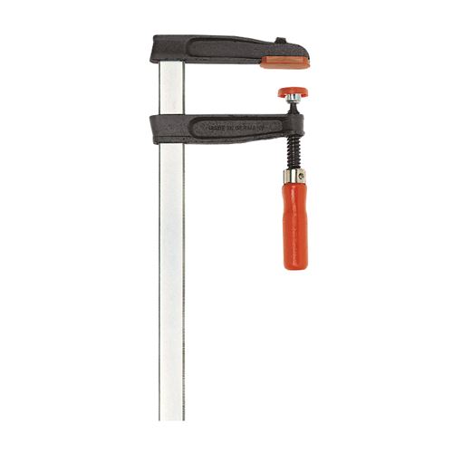 Presse à vis fonte et acier TGR - BESSEY - poignée bois - serrage 300 mm - saillie 120 mm - Rail 30x8 mm - TGR30S12
