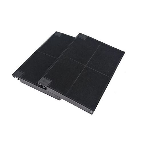 Filtres Charbon Livree Par 2 pour Hotte Smeg - Kitfc142