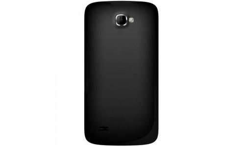 Coque rigide Coloris Noir pour Logicom E350 aspect mat toucher rubber gomme