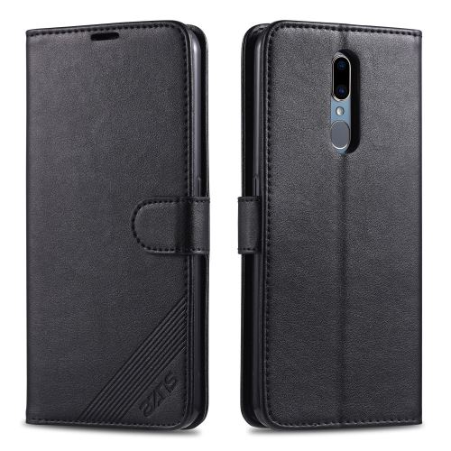 Etui en PU avec support noir pour votre Oppo F11/A9/A9x