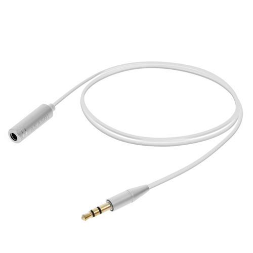 Akashi Câble Audio Jack 3.5mm Extension 1 mètre pour Smartphone, Tablette, Console, Enceinte, Chaîne Hi-FI, Autoradio, iPod