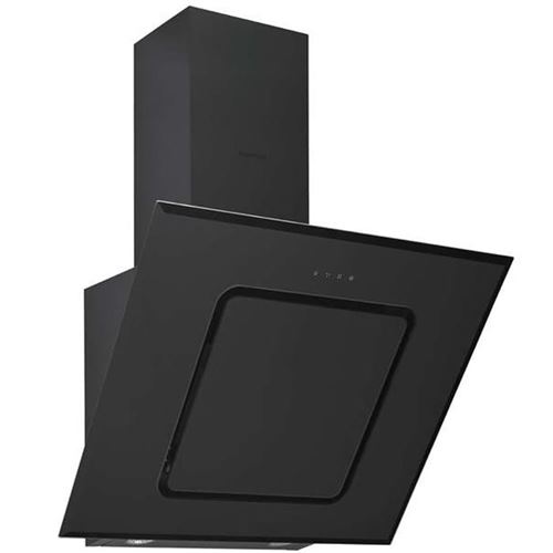Beko Hca62540B - Hotte - Hotte Décorative - Largeur : 59.6 Cm - Profondeur : 38.6 Cm - Evacuation & Recyclage - Noir