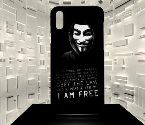 Coque Design Huawei P30 Anonymous 07