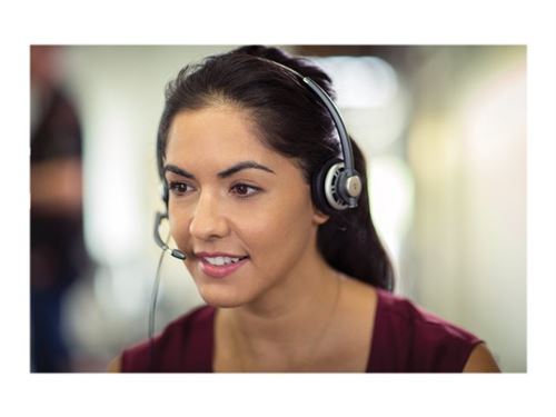 Poly EncorePro HW720D - Micro-casque - sur-oreille - filaire 