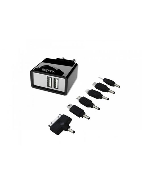 cargador usb 2.1 approx tablet-smartphone
