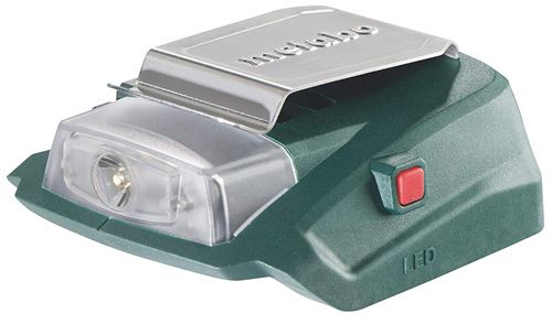 Metabo 600288000 PA 14.4–18 V Led-usb adaptateur – Vert