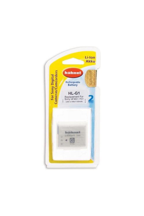 Hähnel HL-G1 - Pile pour appareil photo - Li-Ion - 950 mAh - pour Sony Cyber-shot DSC-H10, H3, H3B, H50, H7, H9, T700, W120, W130, W150, W170, W300, W80
