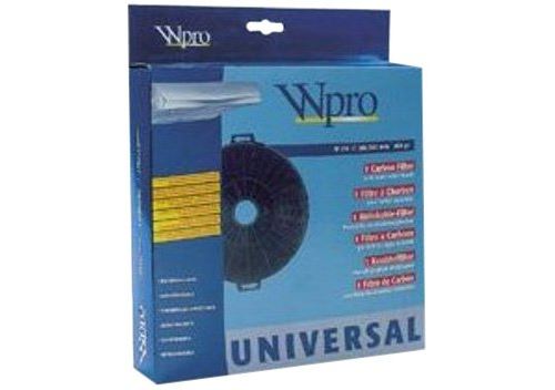 Wpro Fac549 Filtre De Hotte À Charbon D210 Avec Pattes De Montage Diamètre: 210 / 240 Mm