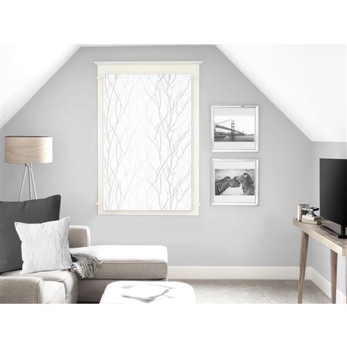 Brise bise 60x90 cm LIANE blanc, par Soleil d'ocre