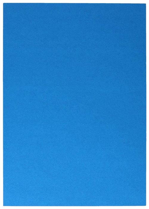 50 feuilles papier cartonné format A4 ultra résistant grammage 220 g/m² colorie:Bleu Roi