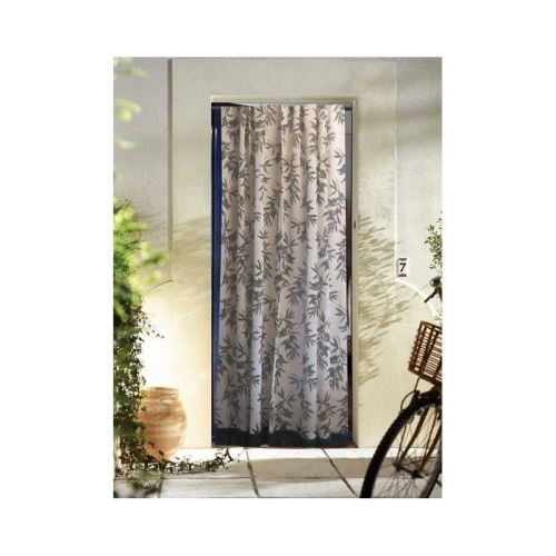 Rideau de porte Olives 140x225 cm beige