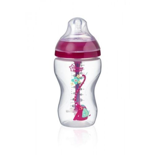 Biberon déco fille anti colique avancé 340ml - tommee tippee