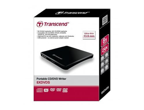 Lecteur-graveur Cd/dvd Transcend Ts 8 Xdvds-k
