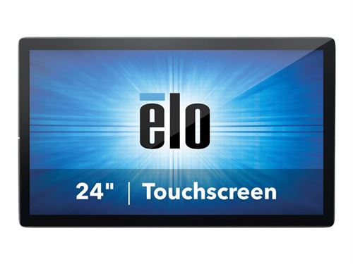 Elo 2495L - Écran LED - 24 (23.8 visualisable) - cadre ouvert - écran tactile - 1920 x 1080 Full HD (1080p) @ 60 Hz - 400 cd/m² - 1000:1 - 14 ms - HDMI, VGA, DisplayPort - noir