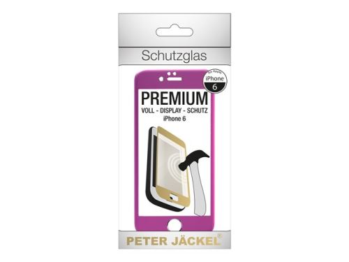 PETER JÄCKEL FULL DISPLAY HD Glass - Protection d'écran pour téléphone portable - glass - rose - pour Apple iPhone 6