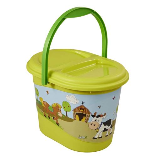 OKT Kids Funny Farm Seau de jardin pour enfant Vert