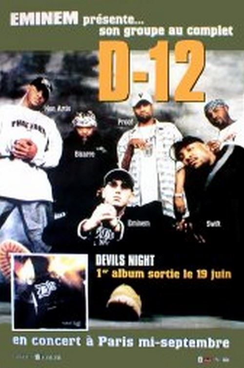 Acheter D12 - 80x120 cm - AFFICHE / POSTER État correct - 29,99 € D12 - 80x120 cm - AFFICHE / POSTER État correct - N/A reconditionné disponible sur Fnac