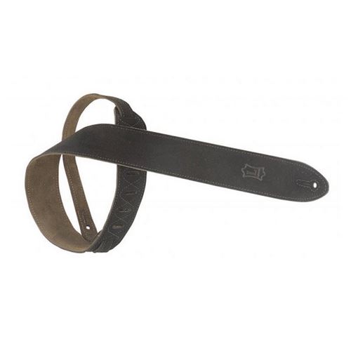 Levy's Noire Ms12-Blk - Sangle Guitare Daim 5Cm - Image 3