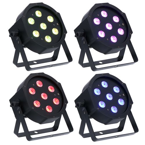 Ayra projecteurs LED RGB ComPar 20 (4x)