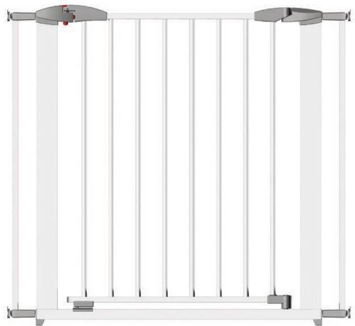 Clippasafe Barrière de Sécurité Extensible Swing Shut  - Blanc Métal
