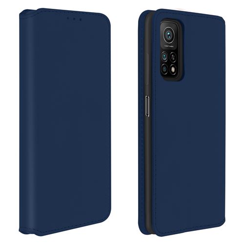 Avizar Housse pour Xiaomi Mi 10T / Mi 10T Pro Étui Folio Portefeuille Fonction Support Bleu