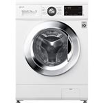 LG F854M22WR - Machine à laver séchante - WiFi - largeur : 60 cm - profondeur : 55 cm - hauteur : 85 cm - chargement frontal - 58 litres - 8 kg - 1400 tours/min - blanc