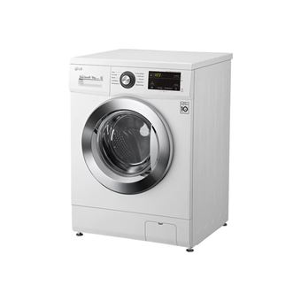 LG F854M22WR - Machine à laver séchante - WiFi - largeur : 60 cm - profondeur : 55 cm - hauteur : 85 cm - chargement frontal - 58 litres - 8 kg - 1400 tours/min - blanc