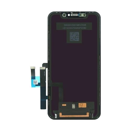RJ Incell - Ecran LCD + vitre tactile IPhone 11 - Noir - DJOBI