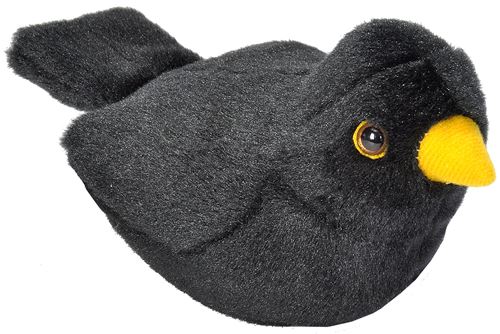 Peluche sonore Merle noir
