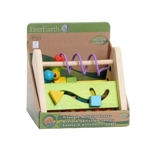 Everearth Cadre de perles triangle multicolore