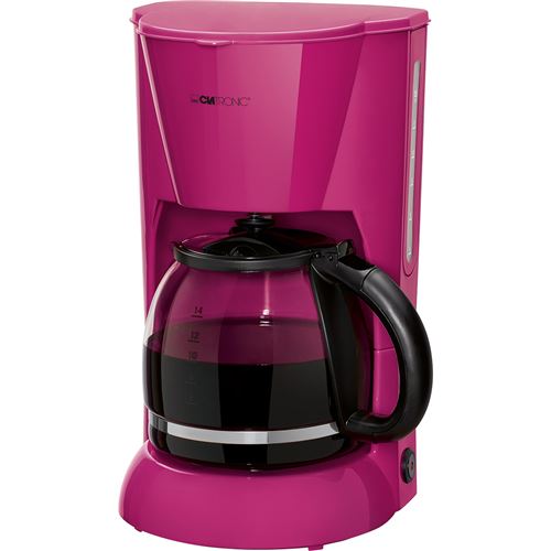 Cafetière Clatronic 12 à 14 tasses KA 3473 pourpre