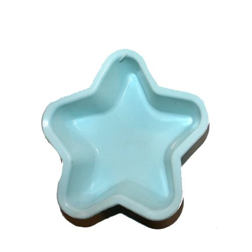 Moule a tarte etoile en silicone gâteau patisserie bleu