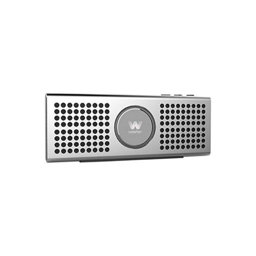 Haut-parleur portable bluetooth woxter big bass bt-20 10w argenté