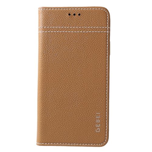 Etui en PU de couleur marron pour Apple iPhone XR 6.1 inch