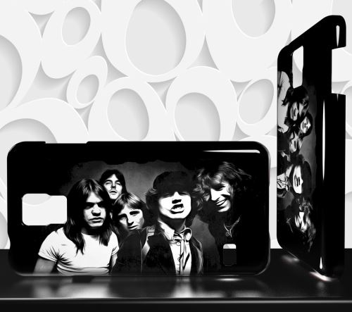 Coque Design Samsung Galaxy NOTE 5 - AC/DC - ACDC - ANGUS YOUNG - Réf 05
