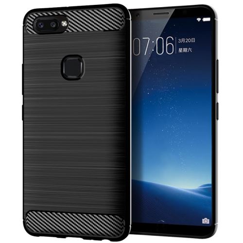 Etui Coque de protection durable souple pour vivo X20 - Noir