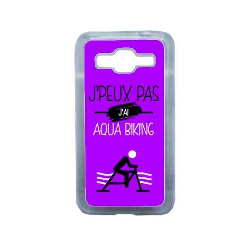 Coque j peux pas j ai aqua biking 8 compatible samsung core prime transparent