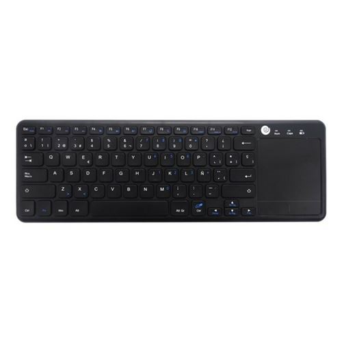 Coolbox Noir Cooltouch Clavier Universel Rf Sans Fil Qwerty Espagnole - Neuf - Image 3