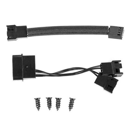 Ventillateur de cabine nox nxhummerf120lr hfan 12 cm led rouge
