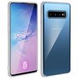 Coque Samsung Galaxy S10 Silicone Gel et Film Ecran Verre trempé transparent