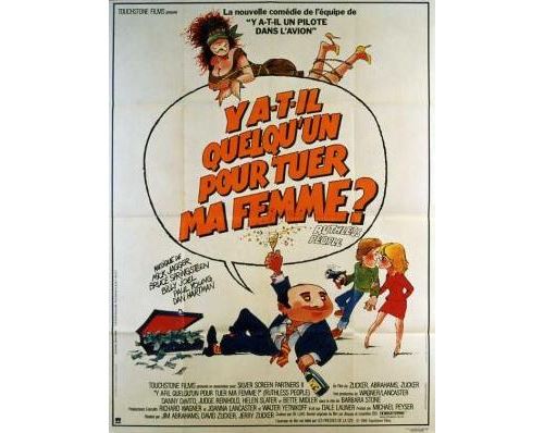 Y A-T-Il Quelqu'un Pour Tuer Ma Femme? - AFFICHE CINEMA ORIGINALE