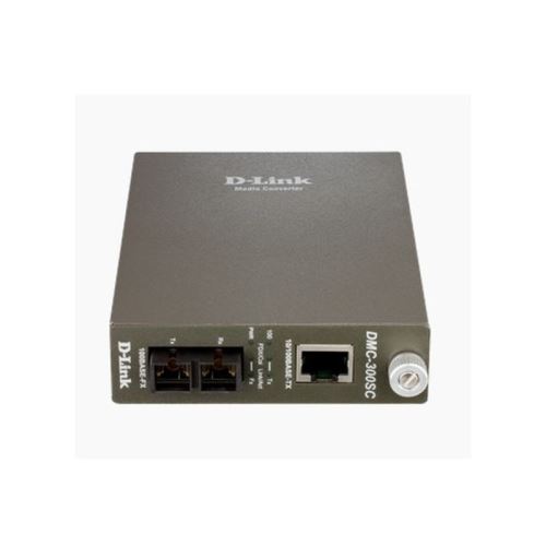D-Link DMC 300SC - glasvezel mediaconverter - Ethernet, Fast Ethernet